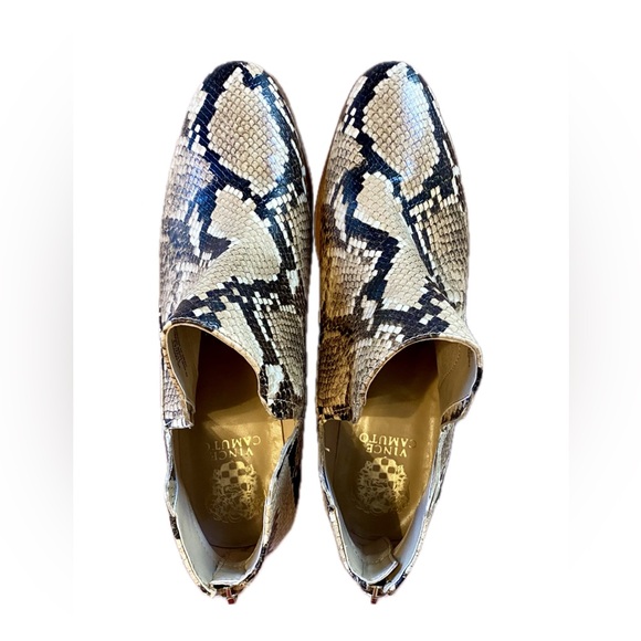 Vince Camuto Snake Print Booties - Picture 2 of 6